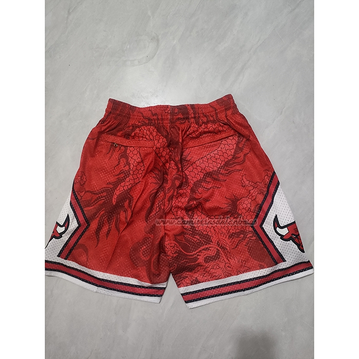Pantalone Chicago Bulls Asian Heritage Just Don Rojo